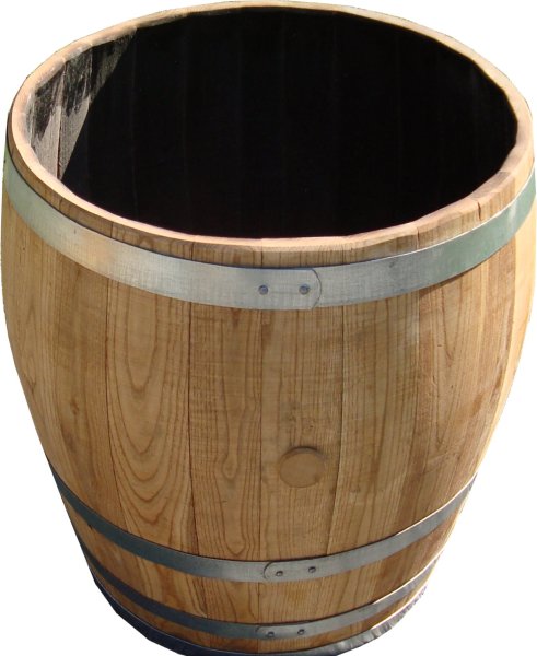 Holzfass 125 Liter, Kastaniefass 3/4 150 Liter